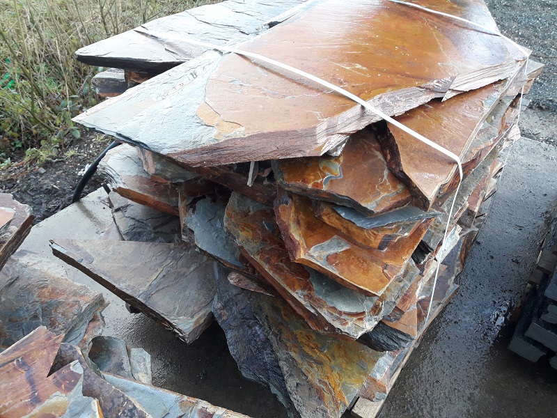 schiste corten grande dalle